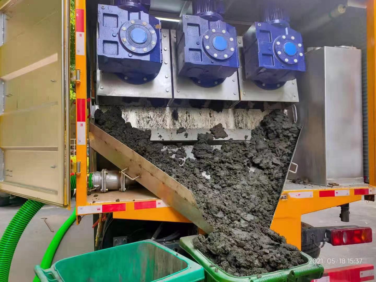 黔东南化粪池清掏城市维护站-泥浆净化干湿分离处理
